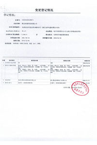 变更登记情况