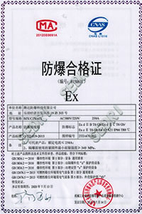 BJX/CJX/eJX 防爆合格证