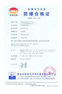 BNG-25×700 防爆合格证